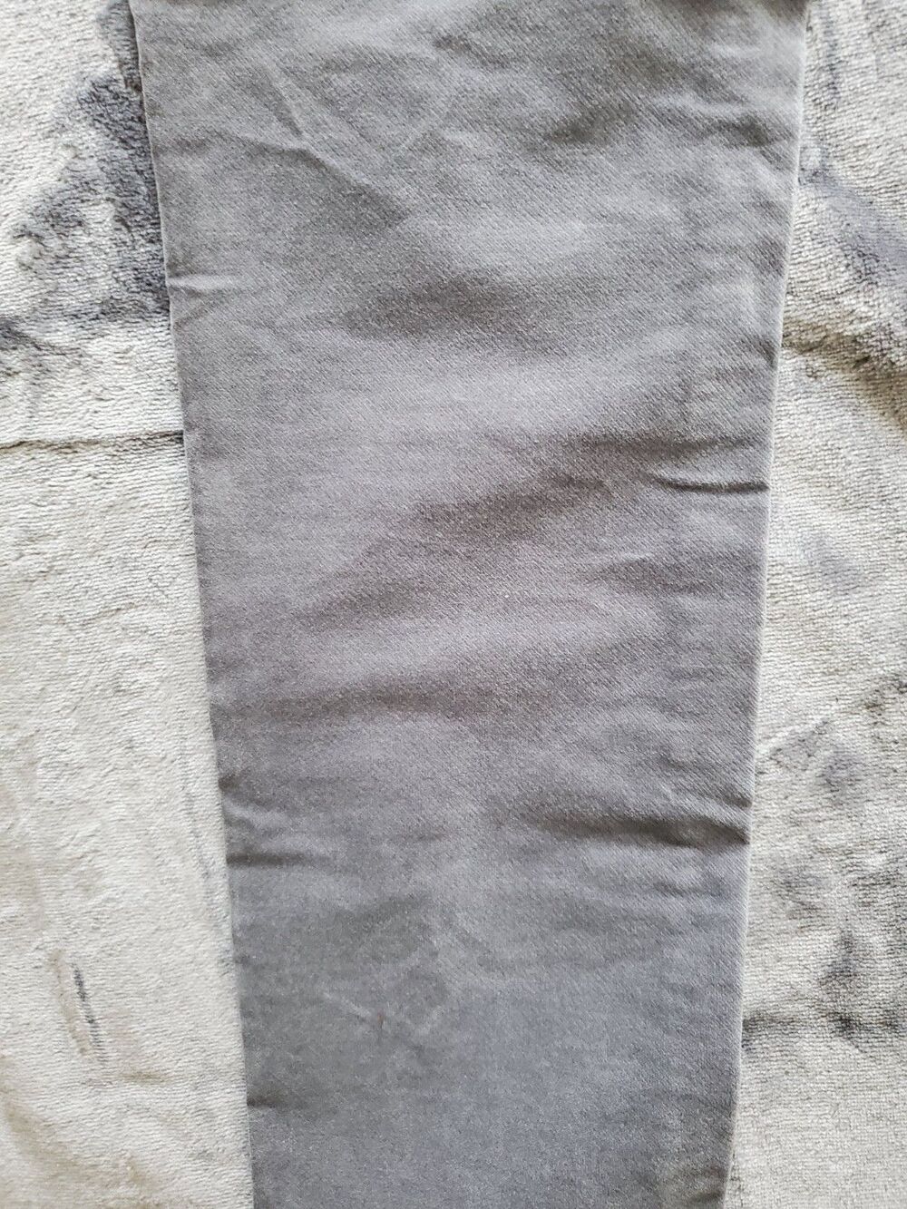 AG The Legging Ankle) 2017 Super Skinny Reactive Autumn Fog (Silver) Size 27 - Picture 10 of 16
